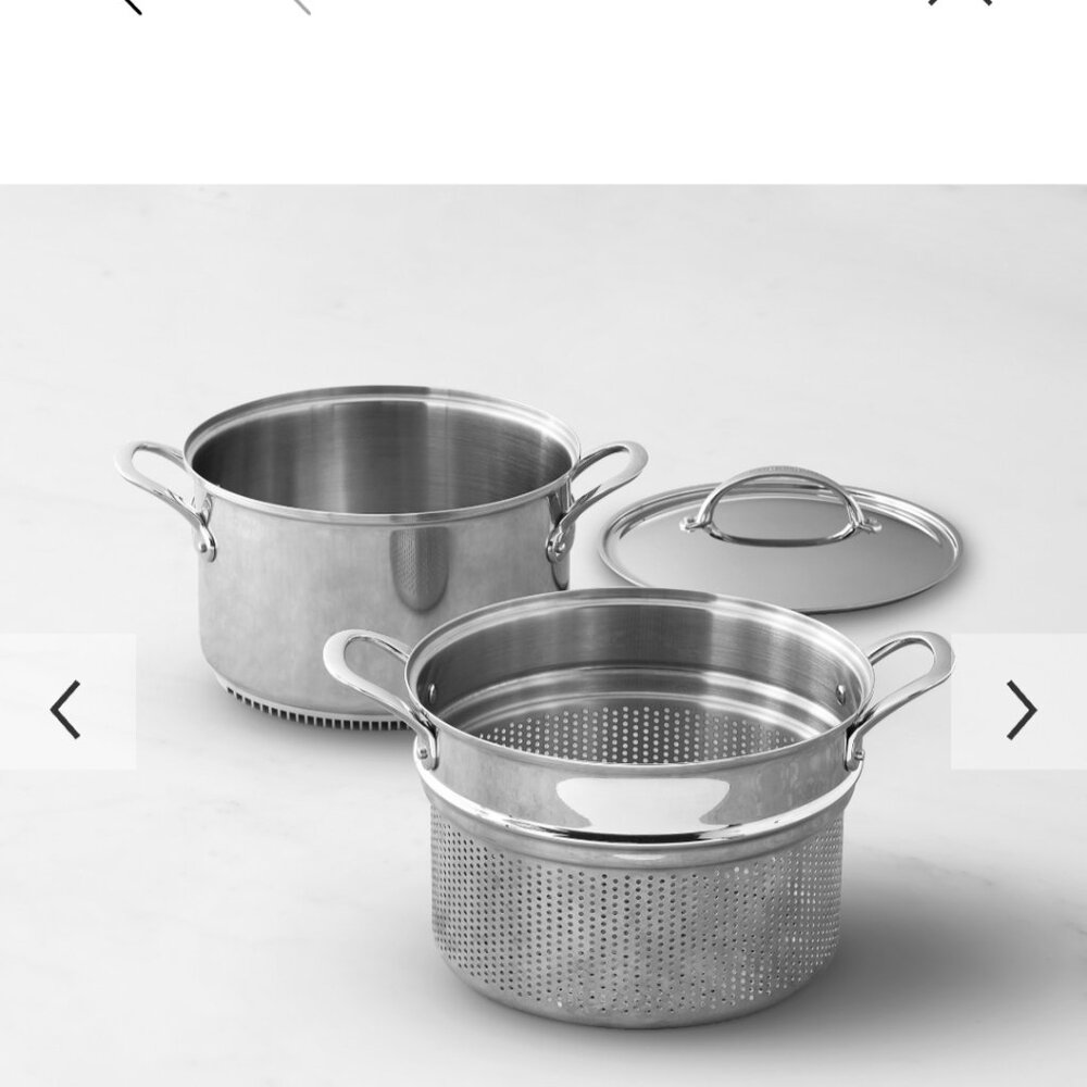 Williams Sonoma Signature Stainless-Steel Rapid Boil Multipot, 8-Qt.